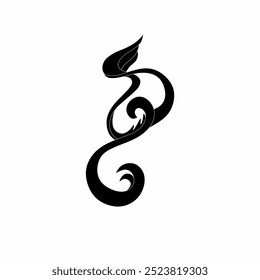 Diseño abstracto en blanco y negro