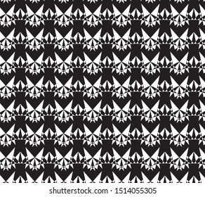 Black and white abstract design for background and decorative wallpaper 