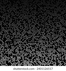 Diseño de fondo de patrón cuadrado abstracto en blanco y negro