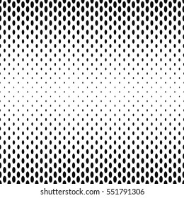 Black and white abstract ellipse pattern background