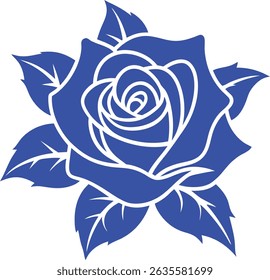 schwarz-weiße abstrakte Blume