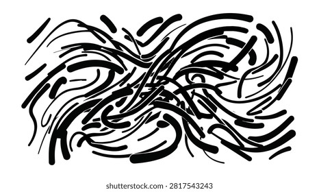 black white abstract flowing lines forming dynamic shapes ideal for creative projects, modern backgrounds, artistic design and visual innovation