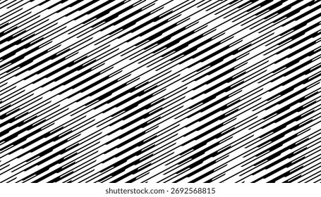 Modelo geométrico abstracto blanco y negro con las flechas agudas forman la línea. Ilustración de formato de Vector 