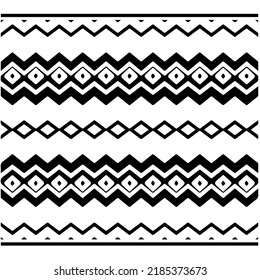 Black and white abstract geometric seamless pattern with wavy shapes, and curved lines. Simple monochrome texture. Op art graphic background. Repeat design for decor, cover, print.