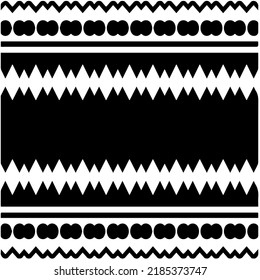 Patrón geométrico uniforme abstracto en blanco y negro con formas onduladas y líneas curvadas. Sencilla textura monocromática. Fondo gráfico de Op art. Repetir el diseño para la decoración, portada, impresión.