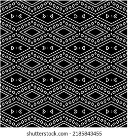 Black and white abstract geometric seamless pattern with wavy shapes, and curved lines. Simple monochrome texture. Op art graphic background. Repeat design for decor, cover, print.