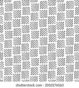 black and white abstract geometric shapes seamless pattern, vector illustration endless repeatable texture background