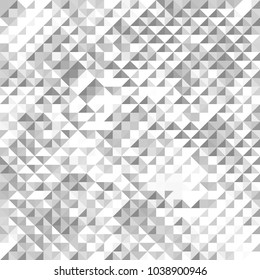 Black and white abstract geometric & triangles background.