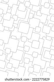 Black and white abstract geometrical background. Vector illustration