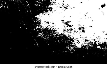 Black and white abstract grunge background