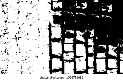 Black and white abstract grunge background