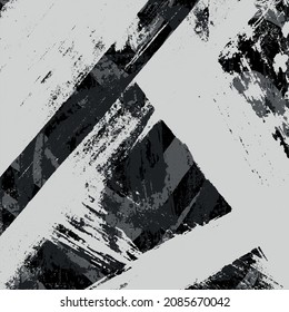 Black and white abstract grunge background
