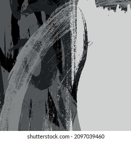 Fondo de fondo abstracto negro y blanco