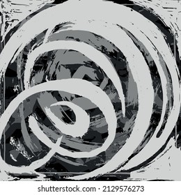 Fondo de fondo abstracto negro y blanco