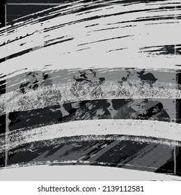 Black and white abstract grunge background