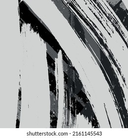 Fondo de fondo abstracto negro y blanco