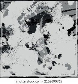 Fondo de fondo abstracto negro y blanco