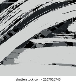 Black and white abstract grunge background