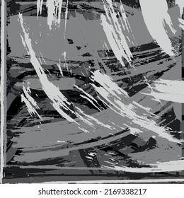 Black and white abstract grunge background