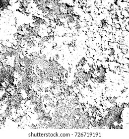 Black and white abstract grunge background. Vector vintage texture.Dark messy dust overlay distress background