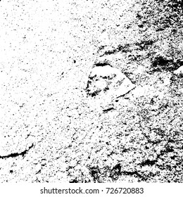 Black and white abstract grunge background. Vector vintage texture.Dark messy dust overlay distress background
