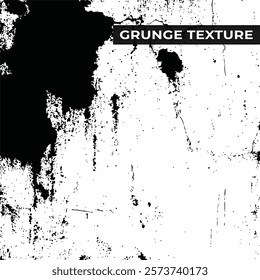 Black and White Abstract Grunge Texture background Vector