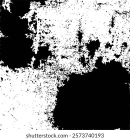 Black and White Abstract Grunge Texture background Vector