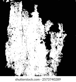 Black and White Abstract Grunge Texture background Vector