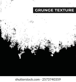 Black and White Abstract Grunge Texture background Vector