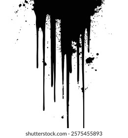 Black and White Abstract Grunge Texture background Vector