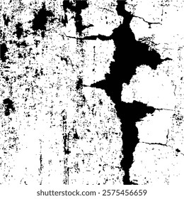 Black and White Abstract Grunge Texture background Vector