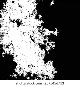 Black and White Abstract Grunge Texture background Vector
