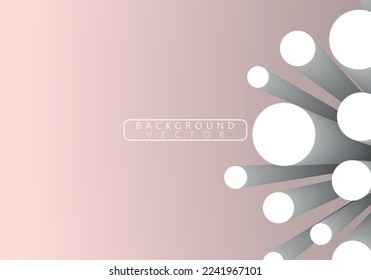 Black and white abstract halftone dots background. Vector illustration