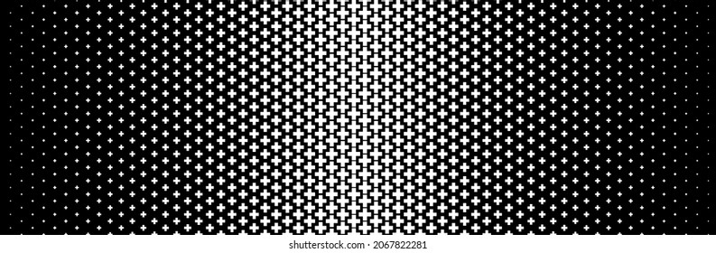Textura de medio tono abstracto en blanco y negro
