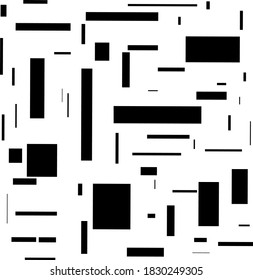 abstraktes Schwarz-Weiß-Bild