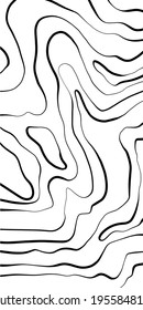Abstraktes Marmordesign aus schwarz-weißem Marmor, natürliche Textur, Wellen. Luxuriöse Tinte, flüssige Flecken, abstrakte Landschaft. Muster, Cover, Logo, Branding-Vorlage.