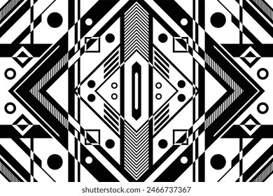Black and white abstract minimal background. Geometric illustration.