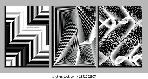 Black and white abstract mirage background texture,halftone vector,cover pages