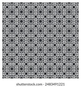 Black and white abstract pattern design with minimalist style
