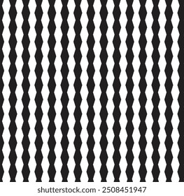 Black and white abstract pattern design.