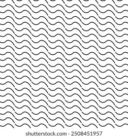 Black and white abstract pattern design.