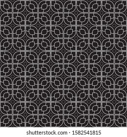 black and white abstract pattern modern batik style