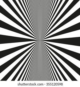 Black and white abstract pattern. Vector illustration.