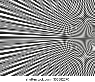 Black and white abstract pattern. Vector illustration.