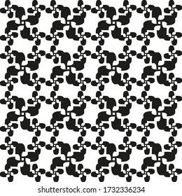 patrones abstractos en blanco y negro, fondos sin soldadura con formas geométricas