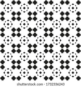 black and white abstract patterns, seamless backgrounds with geometric shapes