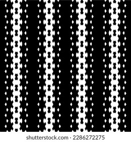 Black and white abstract patterns.Seamless monochrome repeating pattern for web page, textures, card, poster, fabric, textile.