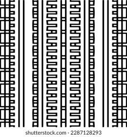 
Black and white abstract patterns.Seamless monochrome repeating pattern for web page, textures, card, poster, fabric, textile.