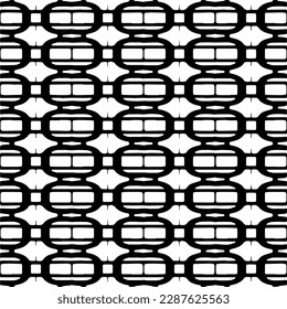 Black and white abstract patterns.Seamless monochrome repeating pattern for web page, textures, card, poster, fabric, textile.