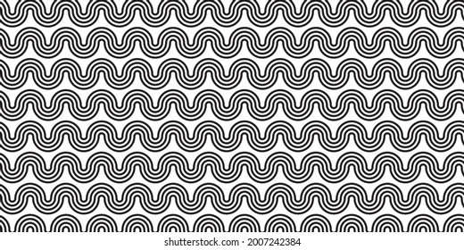 black and white abstract pattren wave background